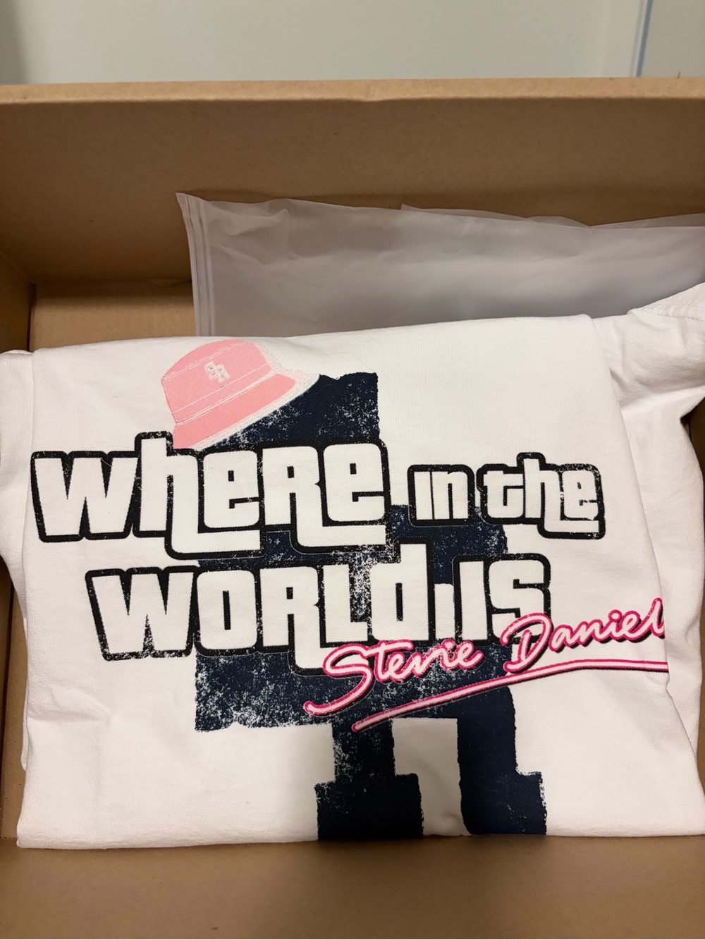 Stevenson Ranch White Graphic Tee